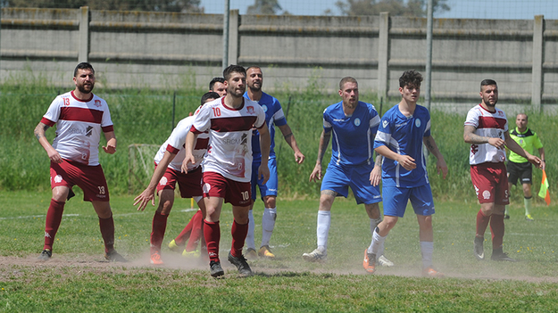 Azione di gioco di Lavinio-Genzano @DelGobbo