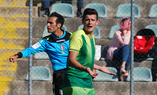 Della Penna, autore dell&apos;1-1 ©GazReg