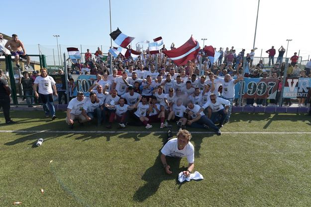 La festa del Rieti che vola in Serie C