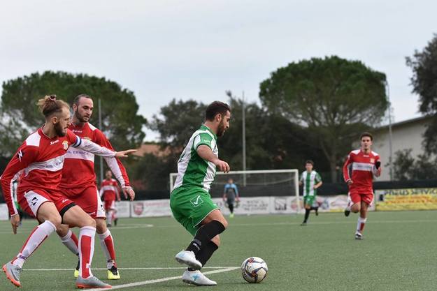 Azione di gioco Monte San Biagio - Arpino @Facebook