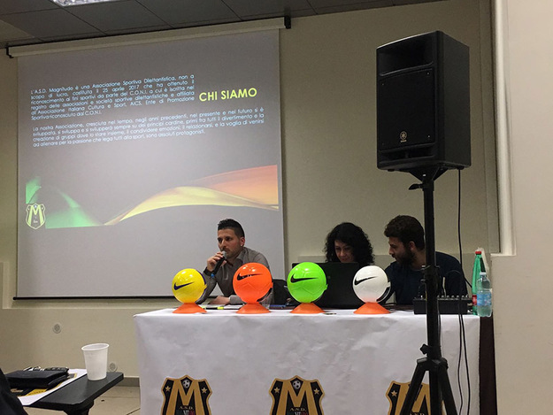 Un momento della presentazione
