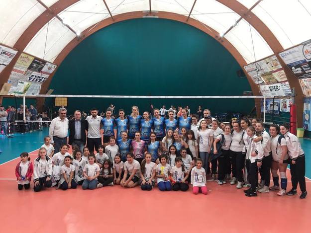 La Giovolley al completo