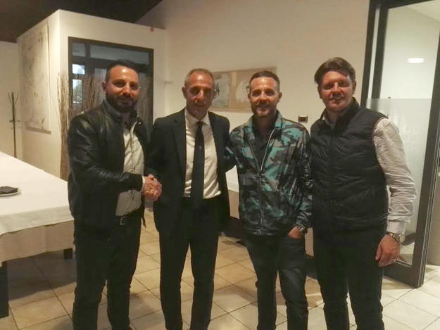 Da sx: Ruggeri, Coppla, Massimigliani, Proietti