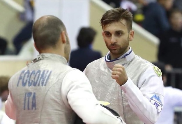 Garozzo esulta con Foconi