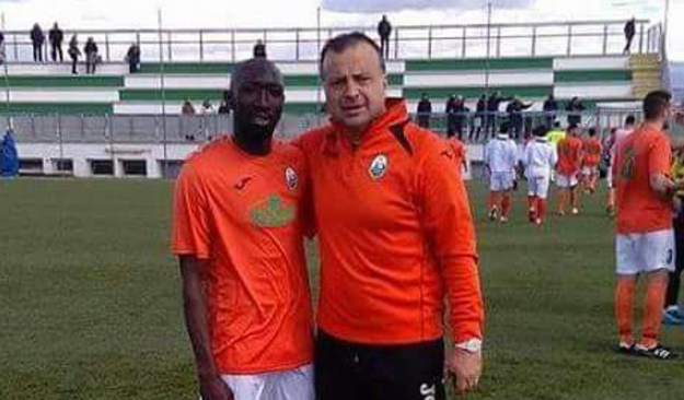 Longo con capitan Maiga