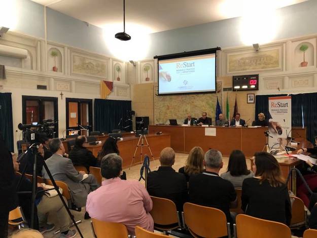 Uno scatto della presentazione
