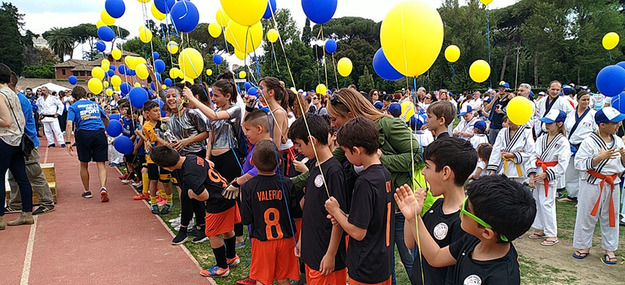 Uno scatto dalla festa