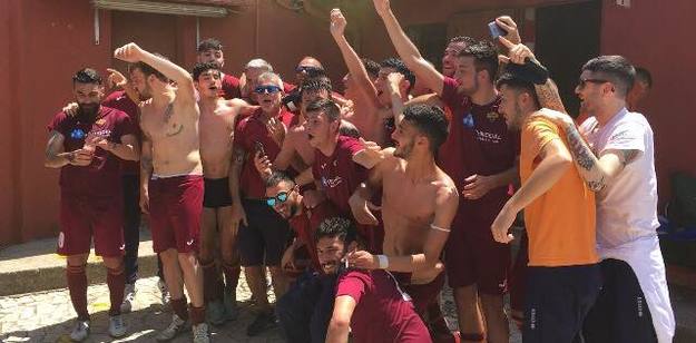 La festa del Pro Roma al triplice fischio