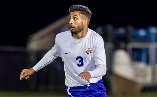 Riccardo Iafrate in azione con la maglia dell&apos;Albany