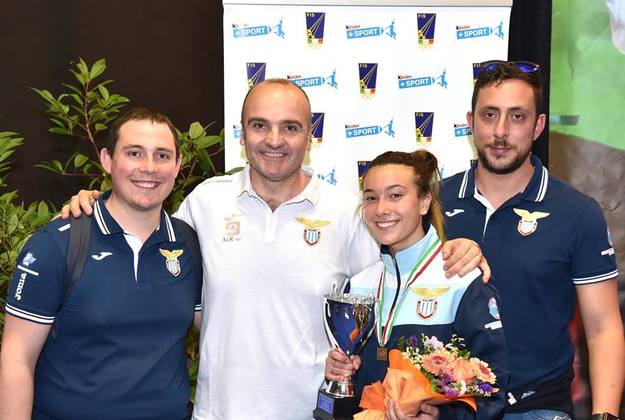 Alessia Piccoli con Matteo Martini, Vincenzo Castrucci e Fabio Bianchi (foto ©Trifiletti)