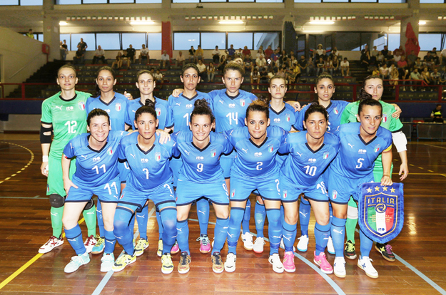 La nazionale femminile (©Divisione Calcio a 5)