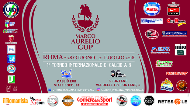 Il 27 giugno si terrà la presentazione del Marco Aurelio Cup