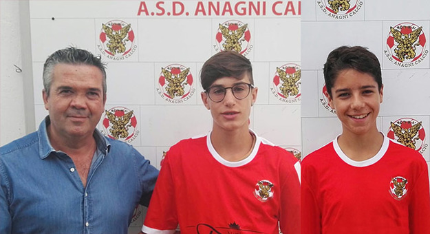 Il ds Pennese con i due 2003 Tofani e Lucidi ©Anagni