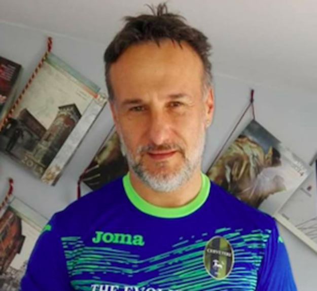 Lino Princigalli tecnico del Città di Cerveteri