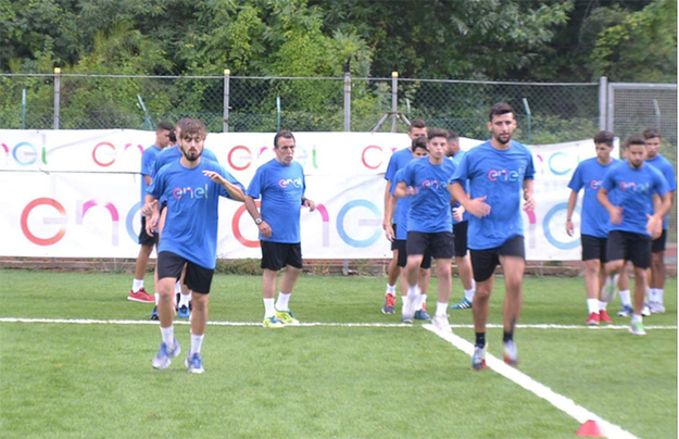 Civitavecchia in allenamento