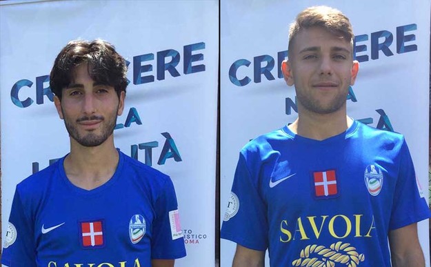 A sinistra Davide Paruzza, a destra Alessio Bernardi