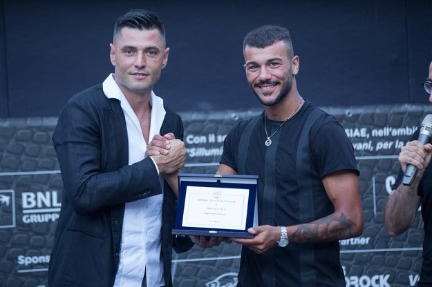 Aimone Calì con Marco Amelia