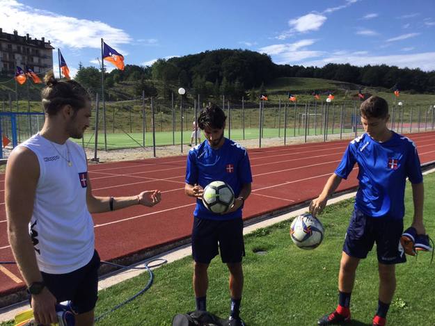 Primo giorno di ritiro per il Montespaccato Savoia