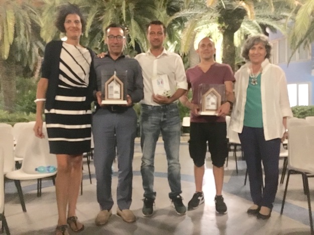 Da sx: Francesca Romana Vagnoni, Massimiliano Monnanni, Paolo Ghisoni, Massimo Vallati e Maria Pia Silla