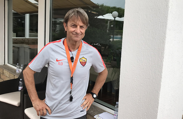 Alberto De Rossi ©AS Roma/Twitter