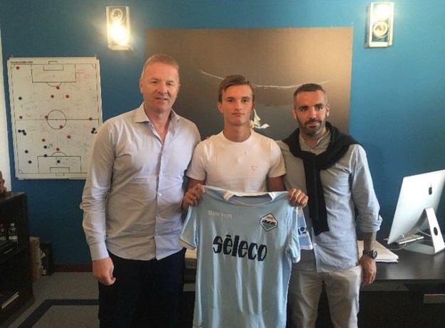 Tare con Kaziewicz ©SS LAZIO
