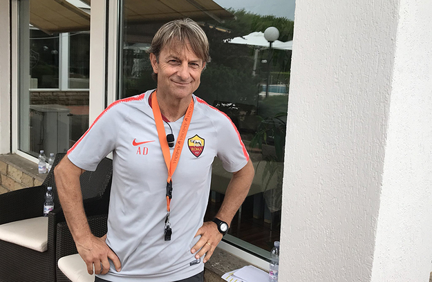 Alberto De Rossi ©AsRoma/Twitter
