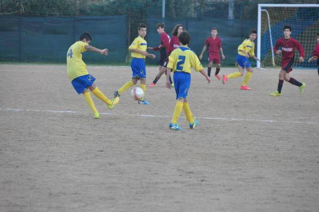 Fabrizi in azione con la maglia del Castelliri, ©ProCalcioIsolaLiri