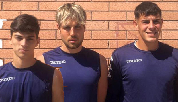 I tre ragazzi della Lupa Roma