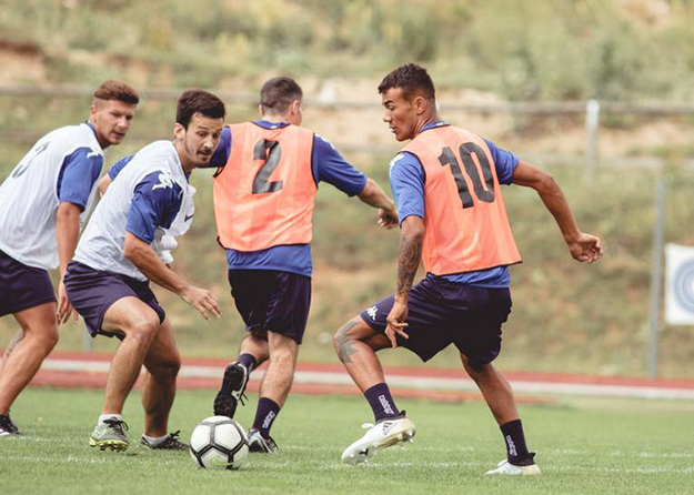 Il Montespaccato nel ritiro del Terminillo (©Vamos)