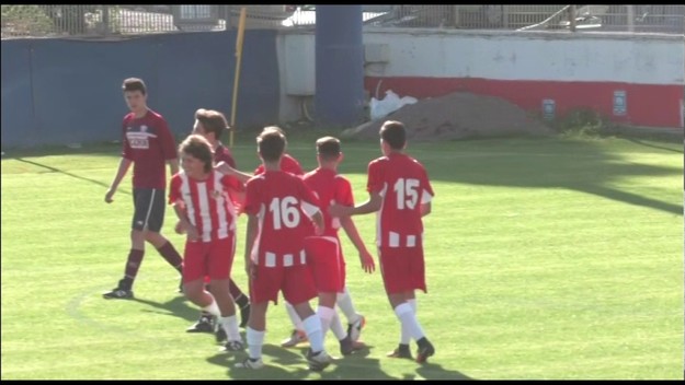 I ragazzi del Ponte di Nona dopo un gol