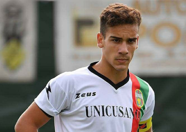 Alessio Di Bari, qui in maglia Ternana