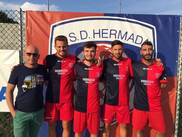 La presentazione dei nuovi @HermadaCalcio