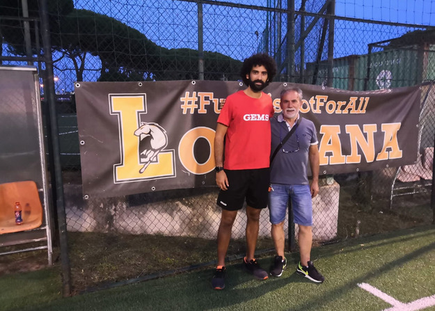 Marco Ceccacci e patron Tagliaboschi