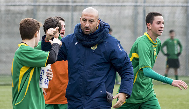 Mister Palumbo in una gara ufficiale