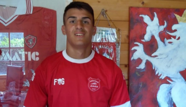 Russo con la nuova maglia