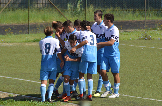 L&apos;esultanza della Lazio (©GazReg)