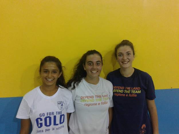 Le tre nuove ragazze a disposizione del Volley Terracina ©VolleyTerracina
