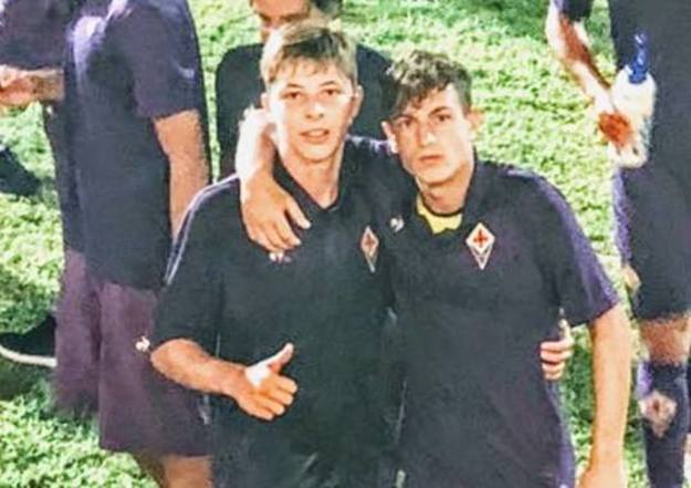 Silvestri con Guerini, 2 dei 4 romani della Fiorentina
