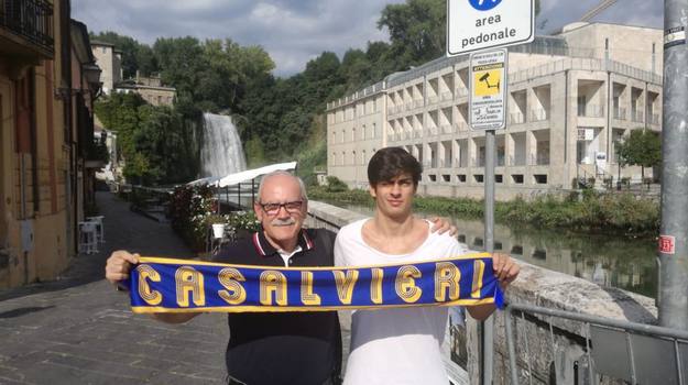 Pietro Marraffa (ds) e Matteo Pellegrini in posa @CasalvieriCalcio