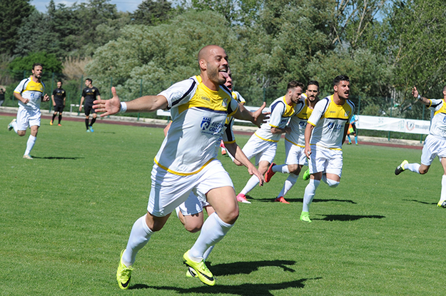 Ciccarelli a segno nella finale di Coppa (©Del Gobbo)