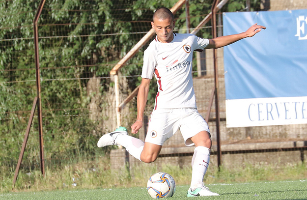 Evangelisti, grande prova per il capitano dei giallorossi ©Lori