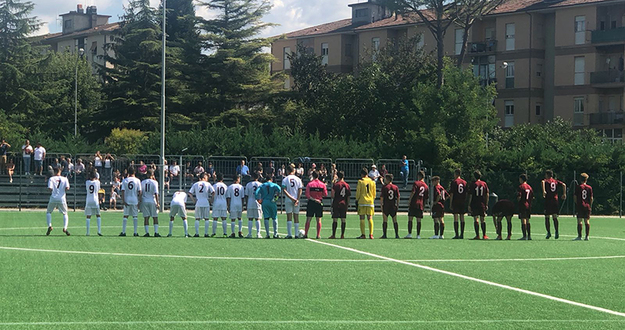 Uno scatto prima del match