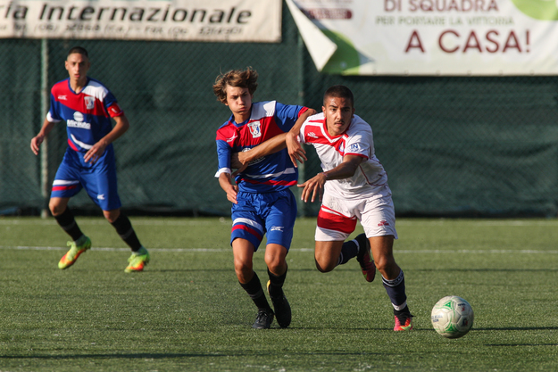Tariciotti, a destra con la maglia della Lodigiani ©Di Menno