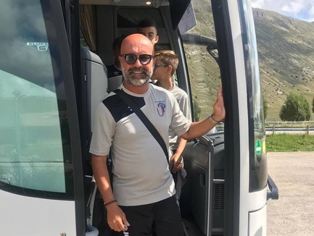 Il tecnico Davide Gangemi