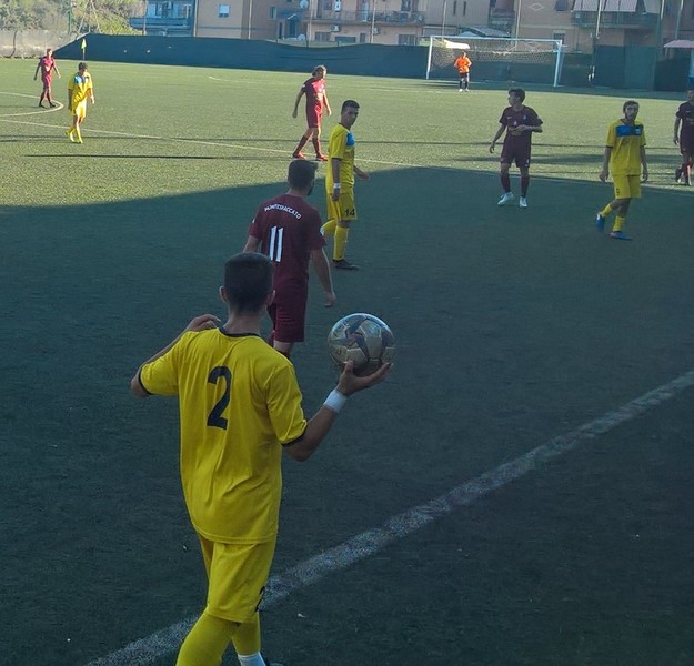 Uno scatto dal match