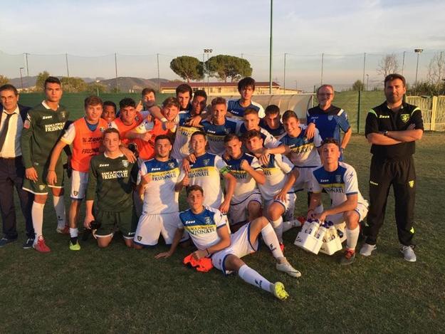 L&apos;Under 17 del Frosinone vincitrice al &quot;Di Nitto&quot; ©GazReg