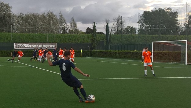 Uno scatto dal match