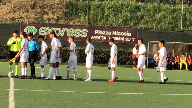 Tor di Quinto (Under 14) Ingresso in campo (Foto Gaz@Reg)