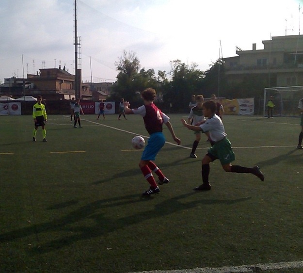 Uno scatto dal match (Foto Gaz@Reg)