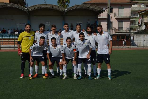 Itri Calcio, pochi attimi prima della partita di domenica scorsa